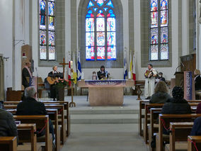 Ökumenischer Gottesdienst in St. Crescentius anlässlich des 3. Ökumenischen Kirchentags (Forto: Karl-Franz Thiede)